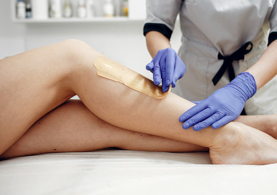 Waxing is a semi-permanent means of hair removal, commonly used for the face, legs, arms, back and bikini line. This method involves applying warm wax to the treatment area. A strip is then applied for several seconds whilst applying a small amount of pressure. The strip is then removed in a swift motion and any unwanted hair is removed.  Unlike threading, waxing relies on the hair being a little longer enabling it to adhere to waxing strips more securely. 
<br><br>
<p>BOOK TREATMENT.     Duration: up to 60 Minutes - treatment to be repeated every 6 -8 weeks